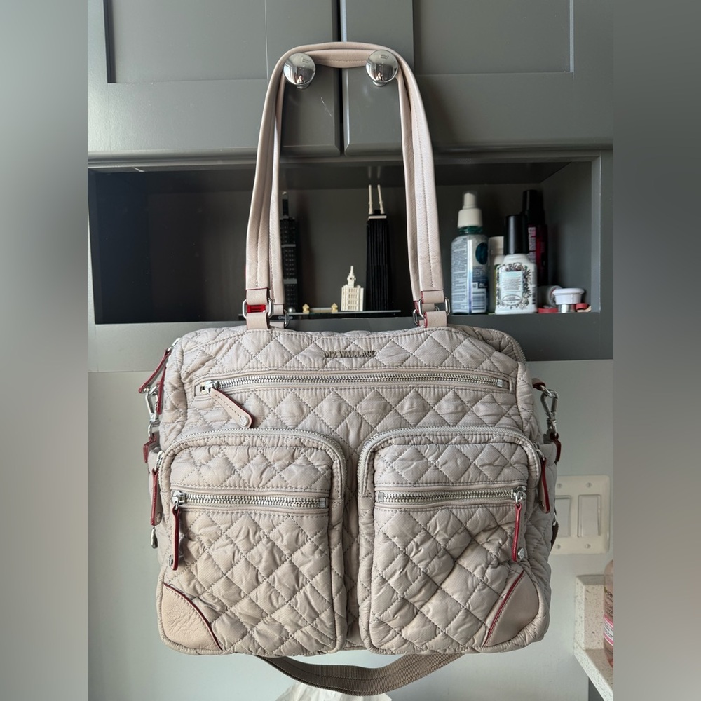MZ Wallace City Crosby Tote in Fog. EUC. Used only 3-4 times. Like new!